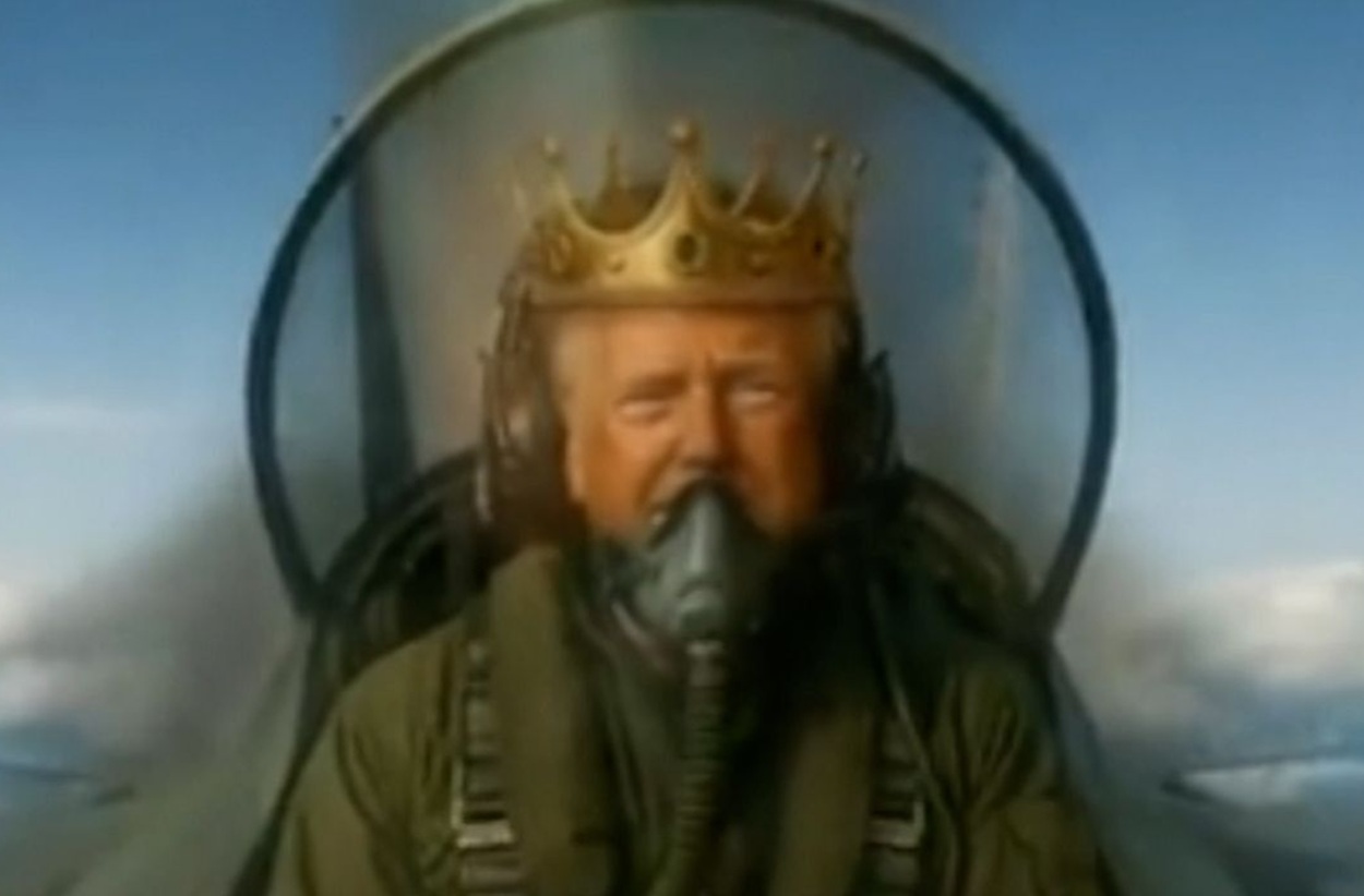 Trump video AI kontroversial