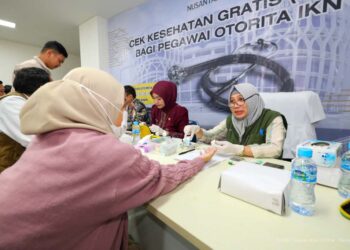 Otorita IKN Ajak Masyarakat Nusantara Hidup Sehat Lewat Cek Kesehatan Gratis