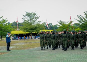 192 ASN Otorita IKN Lulus Retret Militer di Puslatpur Amborawang
