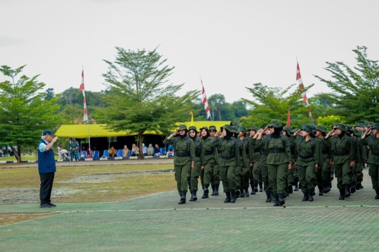 192 ASN Otorita IKN Lulus Retret Militer di Puslatpur Amborawang