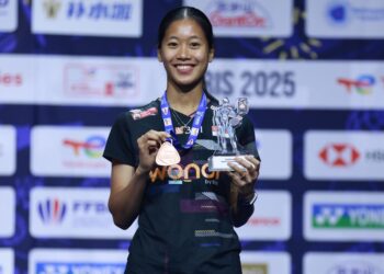 Putri Kusuma Wardani, sukses menempati posisi runner-up di ajang Hylo Open 2025.