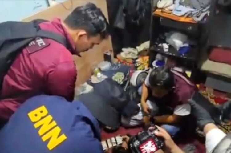 Penggerebekan narkoba Berlan Jakarta Timur