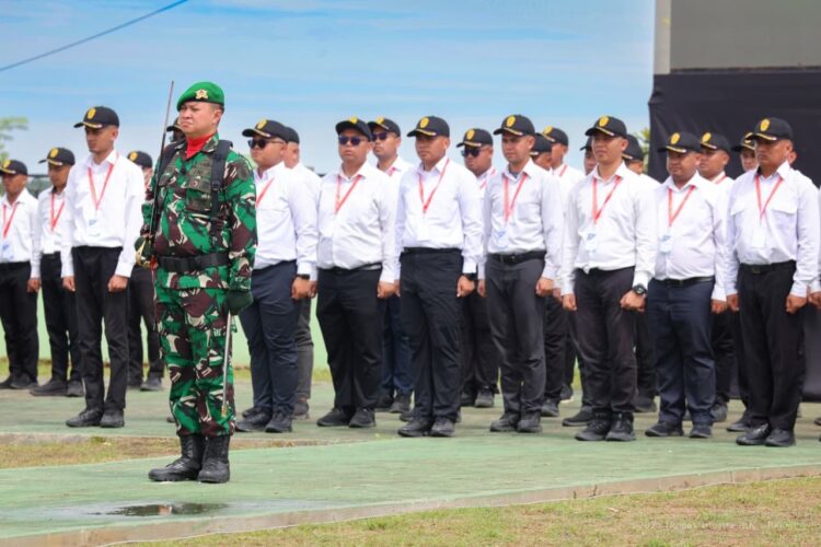 DITEMPA DI PUSLATUR, 193 ASN Otorita IKN Ikuti Retret Militer 15 Hari