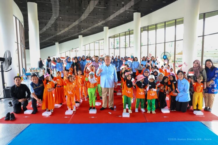 Siswa TK di Sekitar IKN Diberi Sosialisasi Pola Hidup Bersih dan Sehat