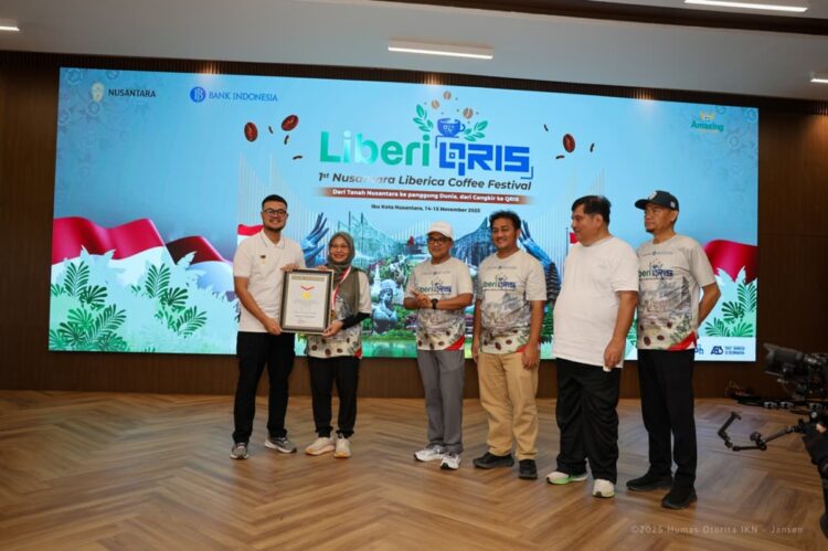MURI Tetapkan IKN sebagai Kawasan Festival Kopi Liberika Pertama di Indonesia