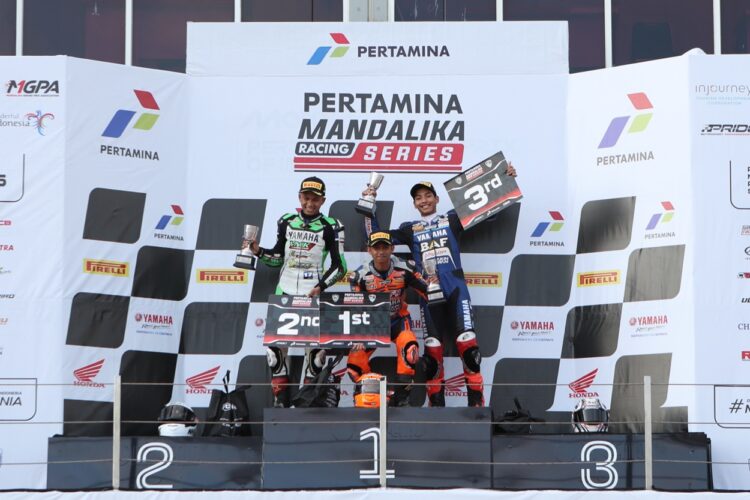 Pertamina siap mendukung kelanjutan Mandalika Racing Series 2026 yang lahirkan pembalap muda.