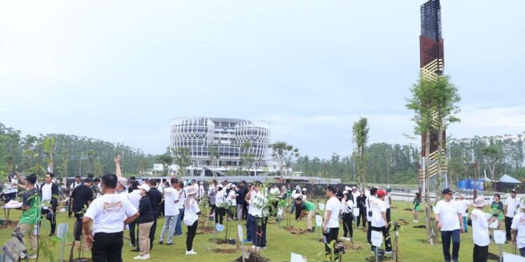 Pak Bas Tegaskan Komitmen Penghijauan Ibu Kota Nusantara