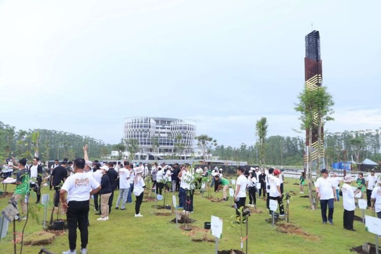 Pak Bas Tegaskan Komitmen Penghijauan Ibu Kota Nusantara