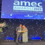 Pertamina meraih dua penghargaan di AMEC Global Communication Effectiveness Awards 2025.