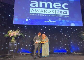 Pertamina meraih dua penghargaan di AMEC Global Communication Effectiveness Awards 2025.