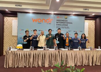 wondr by BNI Indonesia International Challenge 2025 Jadi Arena 258 Atlet Dunia Adu Prestasi