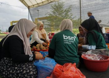 Layanan dapur umum BSN di Aceh