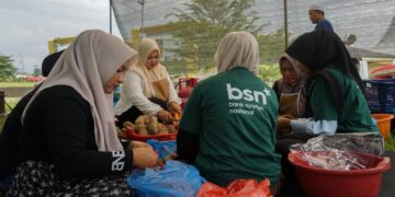 Layanan dapur umum BSN di Aceh