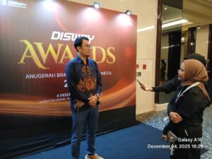 CSR & ER Division PT Antam Tbk, Reta Prasetyo saat sesi wawancara