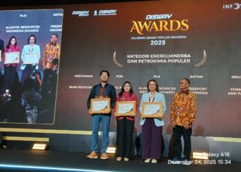 PT Antam meraih Disway Awards 2025