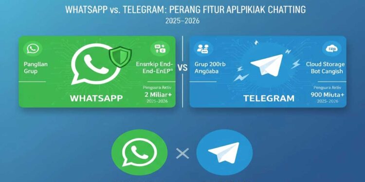 Pengguna WhatsApp pindah ke Telegram