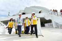 Wapres Gibran melakukan kunjungan kerja ke IKN.