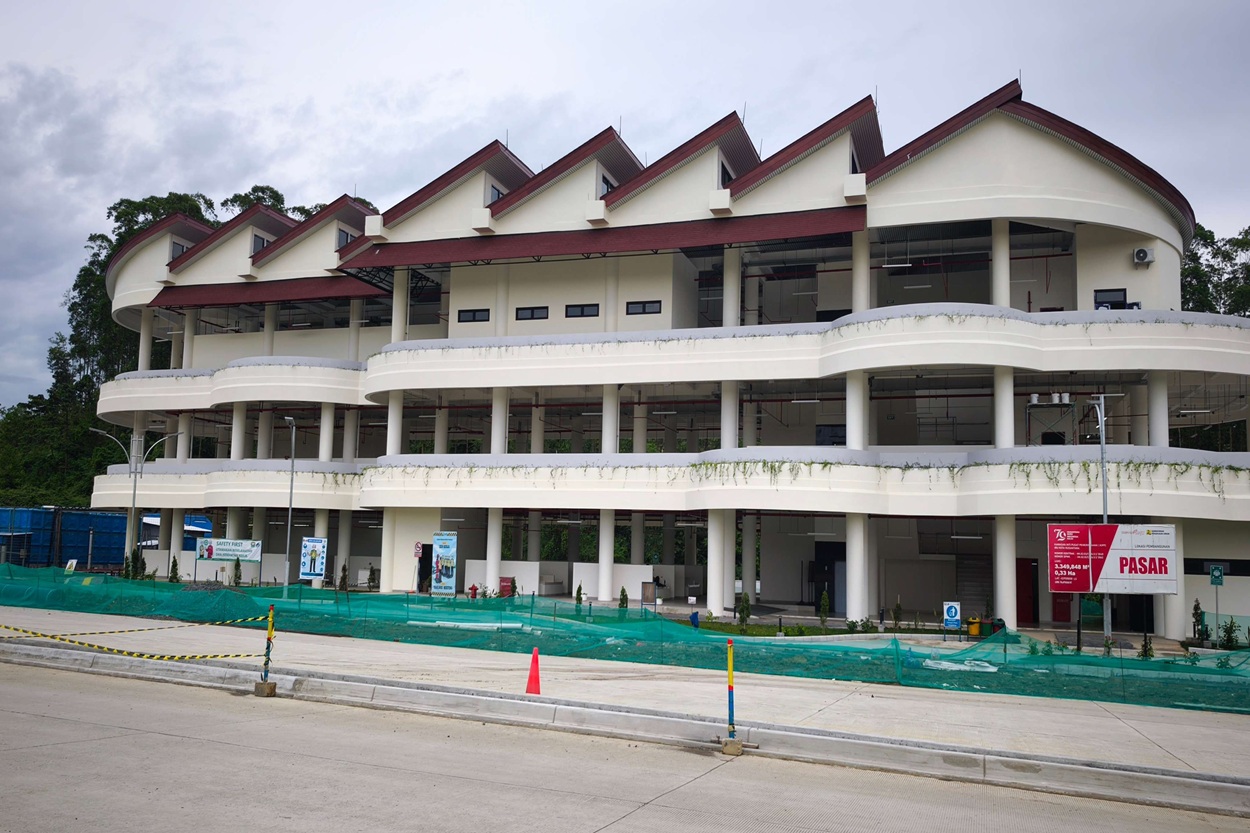 Pasar modern KIPP IKN.