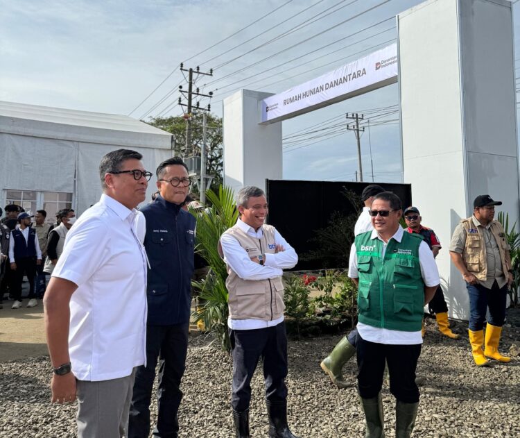 Presiden Prabowo Tinjau Pembangunan Huntara di Aceh, BSN Hadir Dukung Pembiayaan Syariah