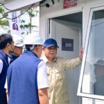 Presiden Prabowo Tinjau Pembangunan Huntara di Aceh