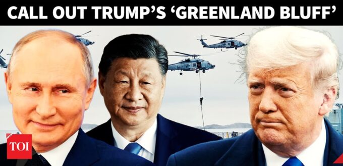 RUSIA-CHINA BERSATU DI GREENLAND, Siapkan Militer di Lingkar Arktik