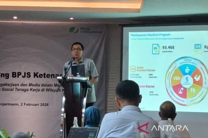 4,6 Juta Pekerja Kalimantan Terancam Tanpa Perlindungan, BPJSTK Pasang Target Gila di 2026