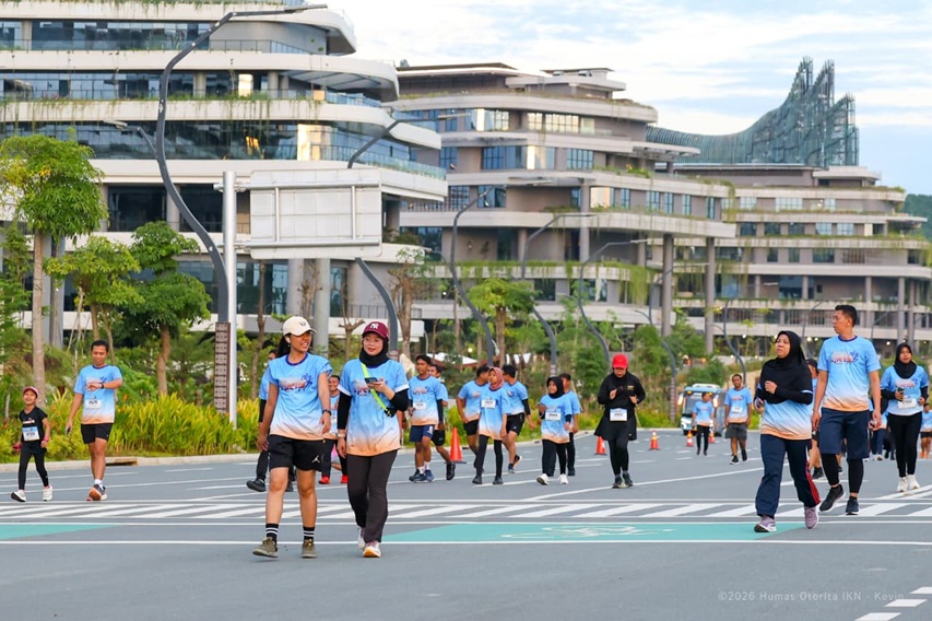 Lari 5K di Jantung Ibu Kota Baru! Nusantara QRIS Run Guncang IKN, Sinyal Kiamat Uang Tunai Makin Nyata?
