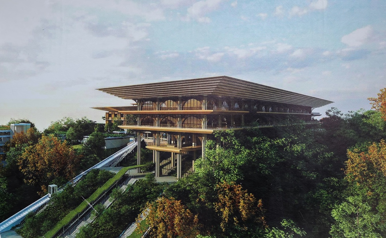 Istana Wakil Presiden Kini Masuk Tahap Final