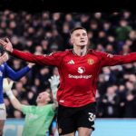 Benjamin Sesko Manchester United vs Everton