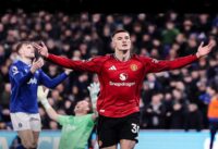 Benjamin Sesko Manchester United vs Everton