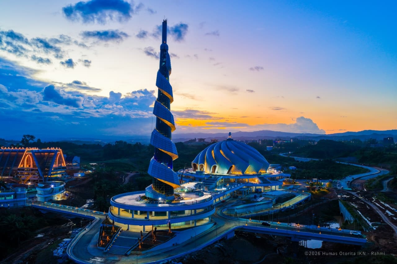 Masjid Negara IKN Siap Dipakai Tarawih Hingga Idul Fitri 2026