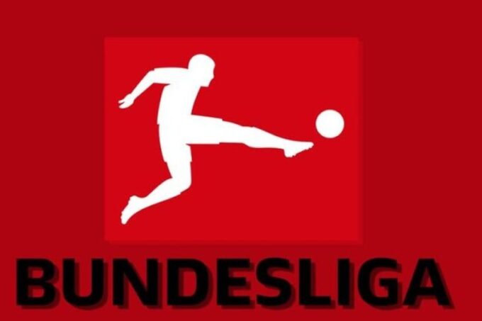 Logo kompetisi sepak bola Bundesliga Jerman. ANTARA/Gilang Galiartha