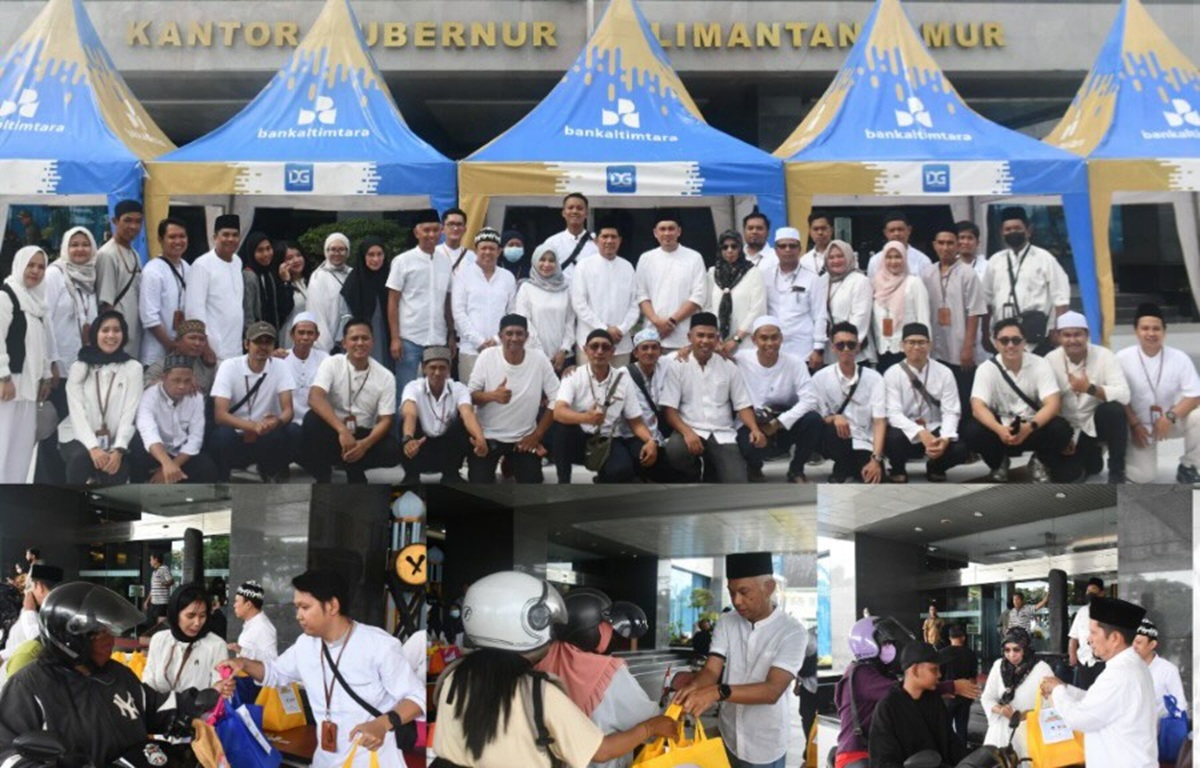 Pemprov Kaltim bagi takjil gratis 2026