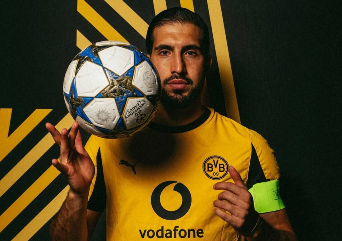 Emre Can Cedera ACL Dortmund