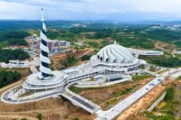 Momen Bersejarah! Salat Idulfitri Perdana di Masjid Negara IKN