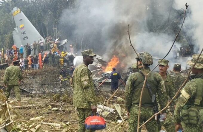 Pesawat Militer Kolombia Jatuh 2026