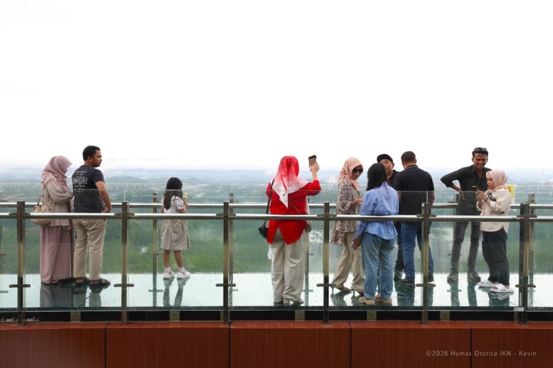 411 Ribu Wisatawan IKN Selama Libur Panjang 2026  