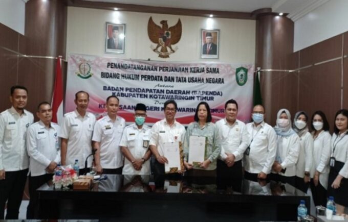Bapperida secara resmi mengajukan permohonan pendampingan hukum kepada Kejaksaan Negeri (Kejari) Kotim