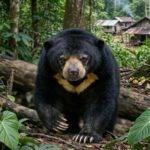 Beruang madu masuk pemukiman Kutim