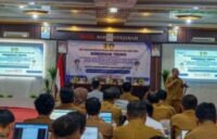 Dinas Pekerjaan Umum dan PUPR Kabupaten Hulu Sungai Tengah (HST), Kalimantan Selatan, gelar Bimbingan Teknis (Bimtek) Penerapan SMKK