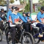 Kegiatan Gowes Mountain Bike (MTB) se-Kalimantan dalam rangkaian Hari Jadi ke-23