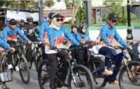 Kegiatan Gowes Mountain Bike (MTB) se-Kalimantan dalam rangkaian Hari Jadi ke-23