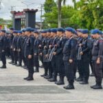 Aparat Siagakan 2.263 Personel. (HO-Brimob Kaltim)