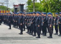 Aparat Siagakan 2.263 Personel. (HO-Brimob Kaltim)