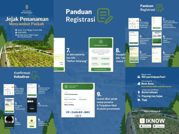 Liburan Unik di IKN, Wisatawan Bisa Tanam Pohon Gratis, Begini Caranya