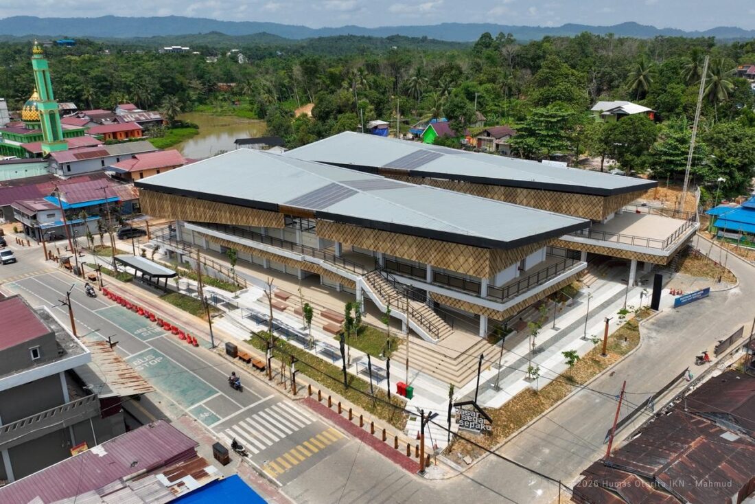 MIRIP MAL, Intip Wajah Baru Pasar Segar Sepaku, Spot Belanja Paling Estetik di IKN