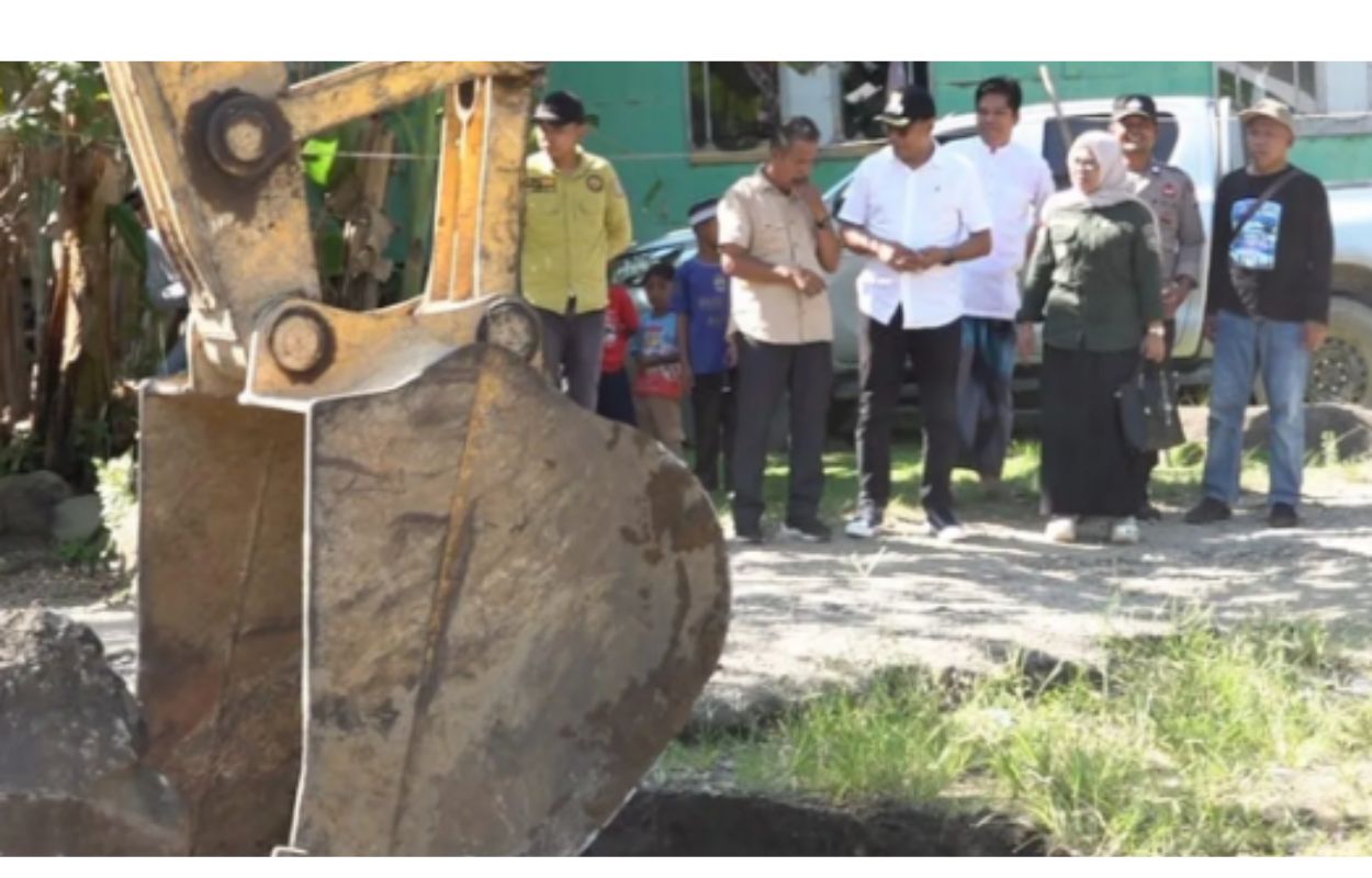 Komitmen Pemerintah Kabupaten Kotabaru dalam memeratakan pembangunan hingga ke pelosok daerah kembali dibuktikan.