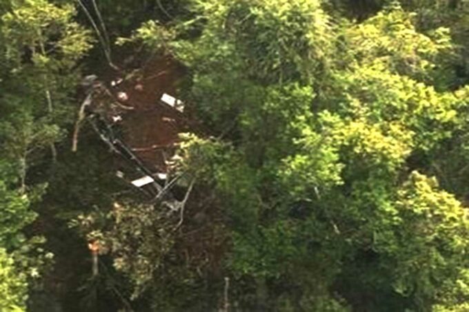 Penemuan puing helikopter PK-CFX Sekadau