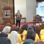Mahasiswa Fakultas Hukum Universitas Palangka Raya (UPR), Kalimantan Tengah, dapat kuliah umum terkait hukum asuransi dan hukum pengangkutan