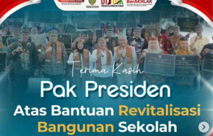 Disdik menyampaikan apresiasi mendalam dan ucapan terima kasih kepada pemerintah pusat atas realisasi program revitalisasi gedung sekolah